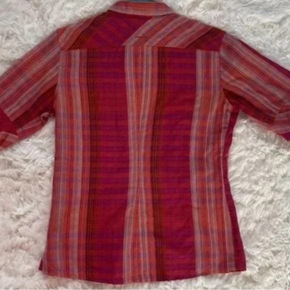 Patagonia Women’s Lightweight Organic Cotton Short‑Sleeve‎ Outdoor Casual Sz 6 - Picture 7 of 12